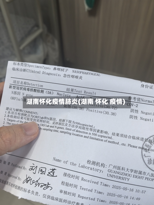 湖南怀化疫情肺炎(湖南 怀化 疫情)-第2张图片
