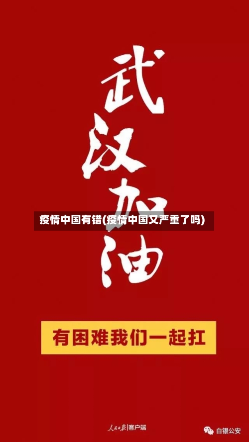 疫情中国有错(疫情中国又严重了吗)-第2张图片