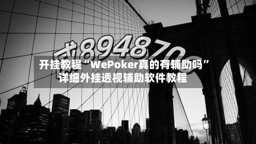 开挂教程“WePoker真的有辅助吗”详细外挂透视辅助软件教程-第3张图片