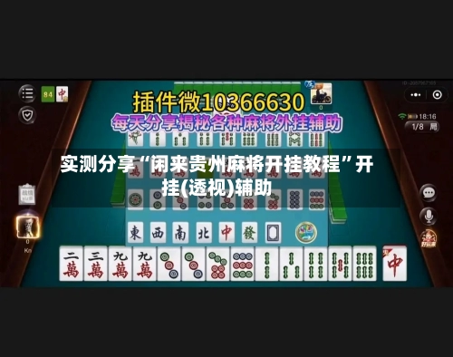 实测分享“闲来贵州麻将开挂教程”开挂(透视)辅助-第2张图片