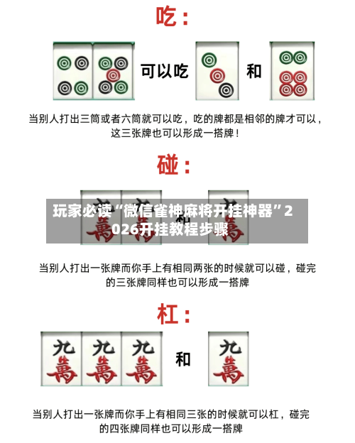 玩家必读“微信雀神麻将开挂神器”2026开挂教程步骤-第2张图片