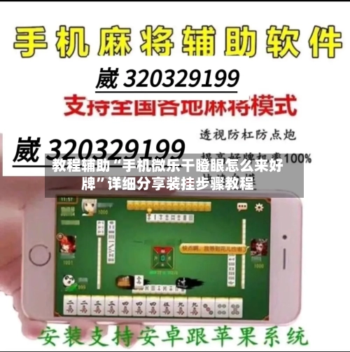 教程辅助“手机微乐干瞪眼怎么来好牌”详细分享装挂步骤教程-第3张图片
