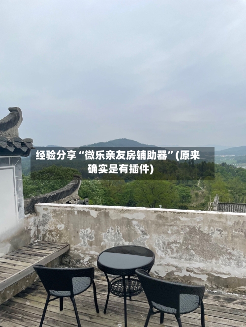 经验分享“微乐亲友房辅助器”(原来确实是有插件)-第3张图片