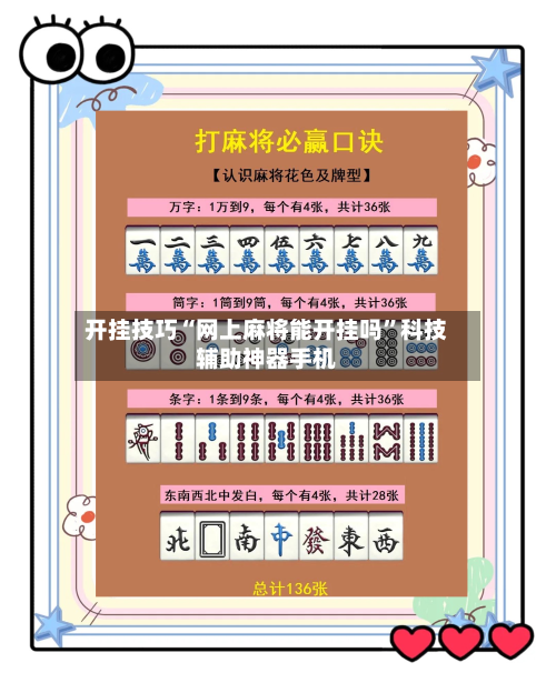 开挂技巧“网上麻将能开挂吗”科技辅助神器手机-第3张图片