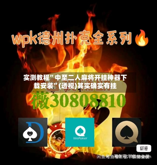 实测教程”中至二人麻将开挂神器下载安装”(透视)其实确实有挂