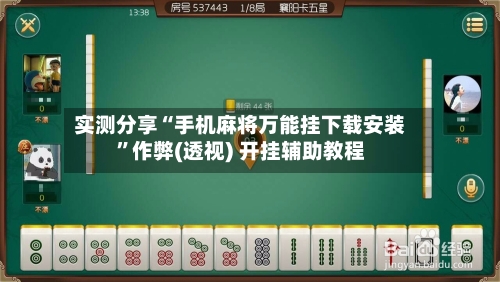 实测分享“手机麻将万能挂下载安装”作弊(透视) 开挂辅助教程-第3张图片