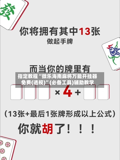 指定教程“微乐海南麻将万能开挂器免费(透视)”(必备工具)辅助教学-第2张图片