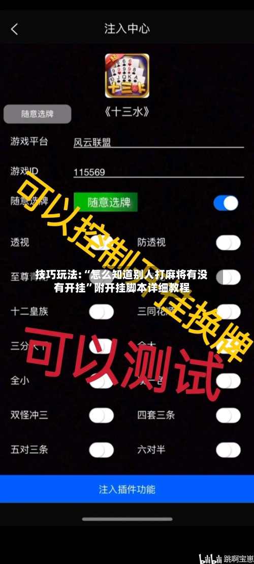 技巧玩法:“怎么知道别人打麻将有没有开挂”附开挂脚本详细教程