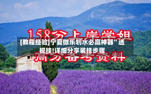 [教程经验]宁夏微乐划水必赢神器”透视挂!详细分享装挂步骤-第2张图片