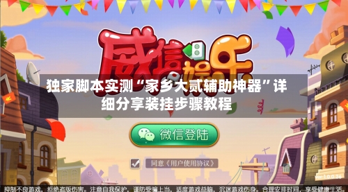独家脚本实测“家乡大贰辅助神器”详细分享装挂步骤教程-第3张图片