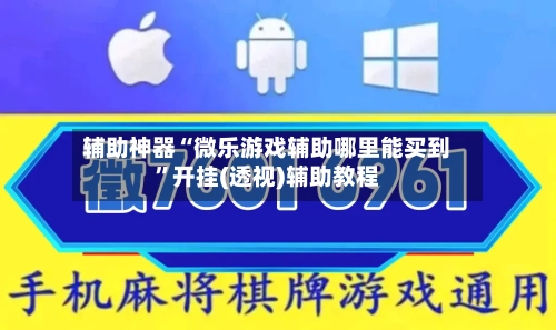 辅助神器“微乐游戏辅助哪里能买到	”开挂(透视)辅助教程-第2张图片