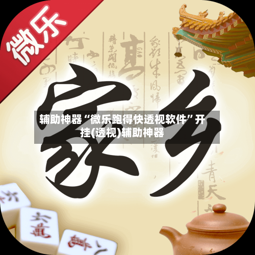 辅助神器“微乐跑得快透视软件”开挂(透视)辅助神器-第3张图片