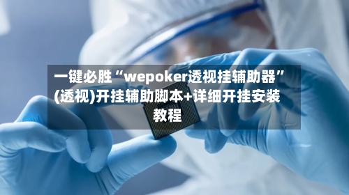 一键必胜“wepoker透视挂辅助器”(透视)开挂辅助脚本+详细开挂安装教程-第3张图片