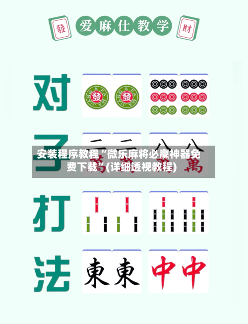 安装程序教程“微乐麻将必赢神器免费下载	”(详细透视教程)-第2张图片