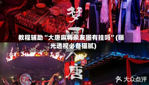 教程辅助“大唐麻将亲友圈有挂吗”(曝光透视必备猫腻)-第2张图片