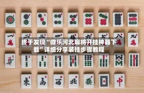 终于发现“微乐河北麻将开挂神器下载”详细分享装挂步骤教程-第2张图片