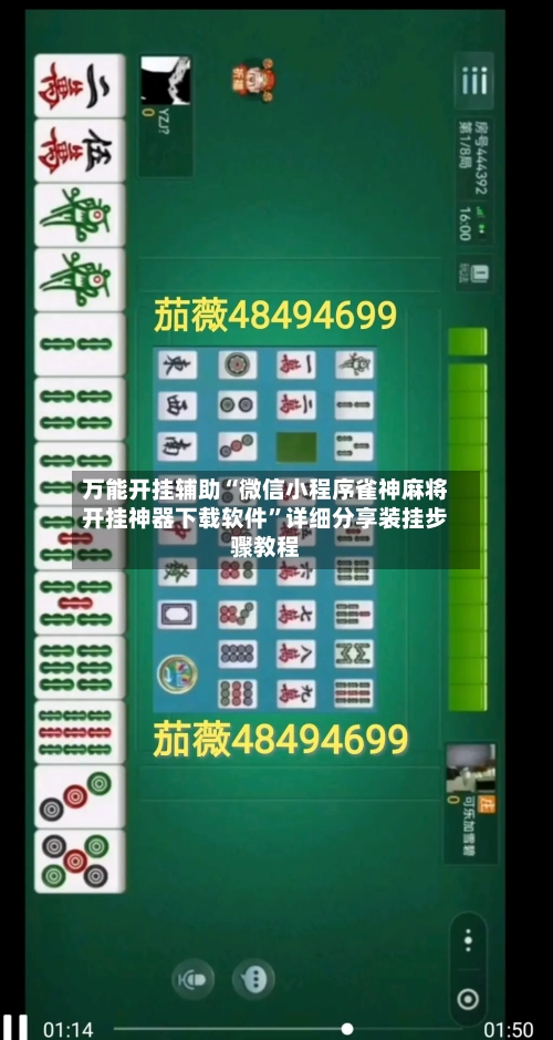 万能开挂辅助“微信小程序雀神麻将开挂神器下载软件”详细分享装挂步骤教程-第3张图片