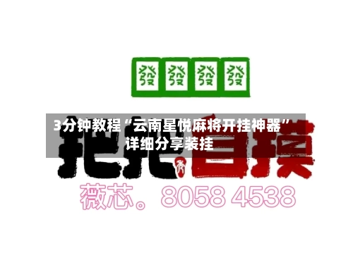 3分钟教程“云南星悦麻将开挂神器	”详细分享装挂-第2张图片