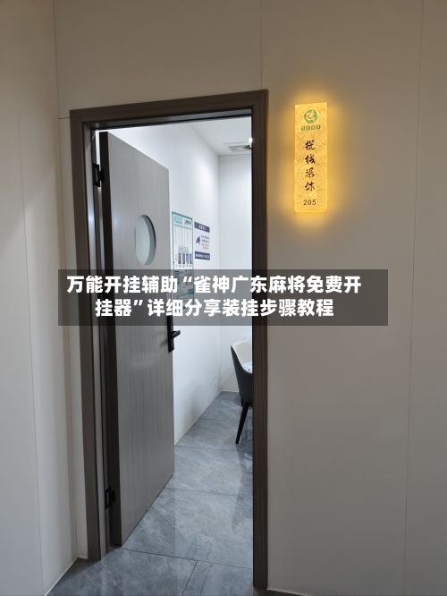 万能开挂辅助“雀神广东麻将免费开挂器	”详细分享装挂步骤教程-第2张图片