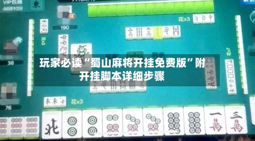 玩家必读“蜀山麻将开挂免费版	”附开挂脚本详细步骤-第2张图片