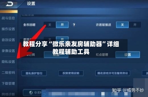 教程分享“微乐亲友房辅助器”详细教程辅助工具-第2张图片