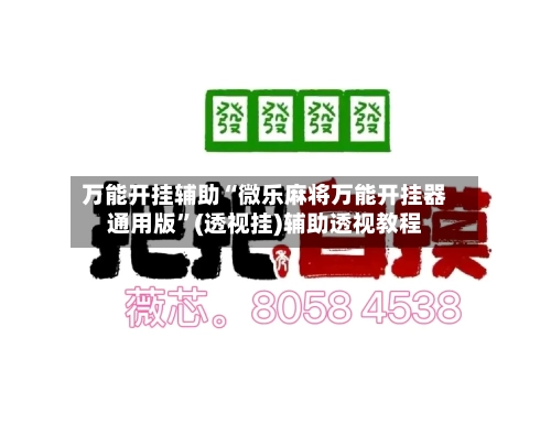 万能开挂辅助“微乐麻将万能开挂器通用版	”(透视挂)辅助透视教程-第3张图片
