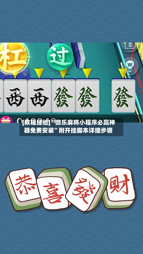 [教程经验]“微乐麻将小程序必赢神器免费安装”附开挂脚本详细步骤-第3张图片