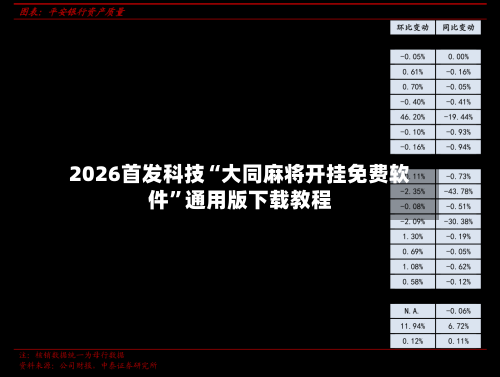 2026首发科技“大同麻将开挂免费软件	”通用版下载教程-第2张图片