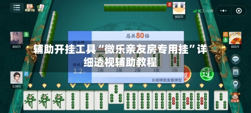 辅助开挂工具“微乐亲友房专用挂”详细透视辅助教程-第3张图片