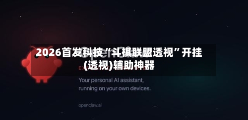 2026首发科技“斗棋联盟透视”开挂(透视)辅助神器-第2张图片
