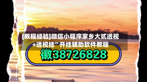 [教程经验]微信小程序家乡大贰透视+透视挂”开挂辅助软件教程-第2张图片