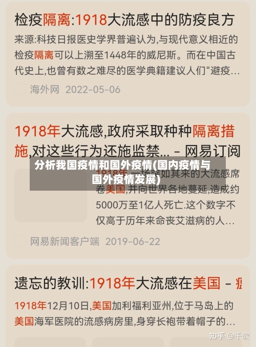 分析我国疫情和国外疫情(国内疫情与国外疫情发展)