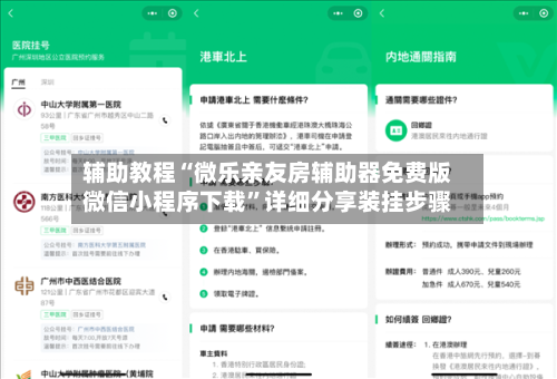 辅助教程“微乐亲友房辅助器免费版微信小程序下载”详细分享装挂步骤-第2张图片