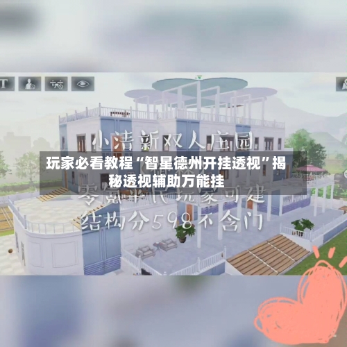 玩家必看教程“智星德州开挂透视	”揭秘透视辅助万能挂-第2张图片