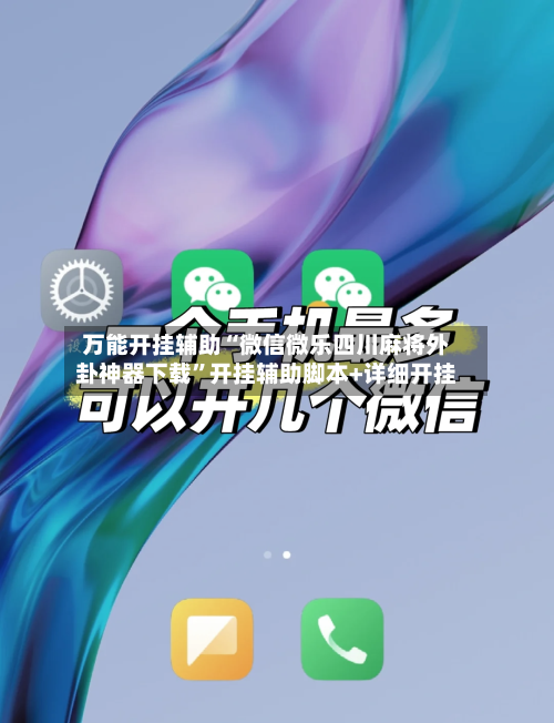 万能开挂辅助“微信微乐四川麻将外卦神器下载”开挂辅助脚本+详细开挂-第2张图片