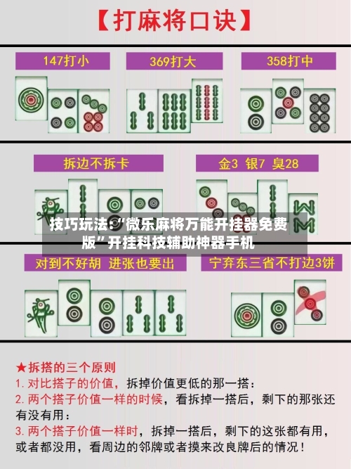 技巧玩法:“微乐麻将万能开挂器免费版”开挂科技辅助神器手机-第3张图片