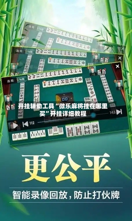 开挂辅助工具“微乐麻将挂在哪里买	”开挂详细教程-第2张图片