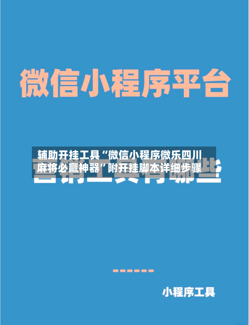 辅助开挂工具“微信小程序微乐四川麻将必赢神器”附开挂脚本详细步骤-第2张图片