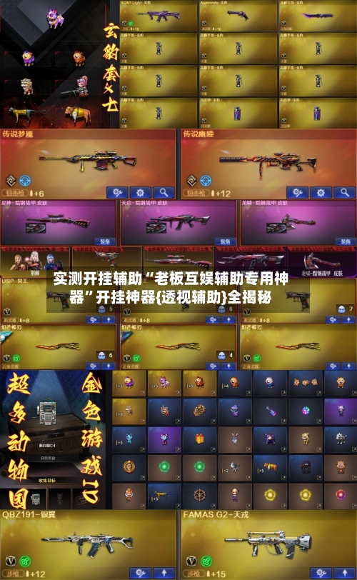 实测开挂辅助“老板互娱辅助专用神器”开挂神器{透视辅助}全揭秘-第2张图片