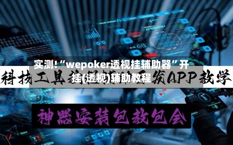 实测!“wepoker透视挂辅助器”开挂(透视)辅助教程-第2张图片