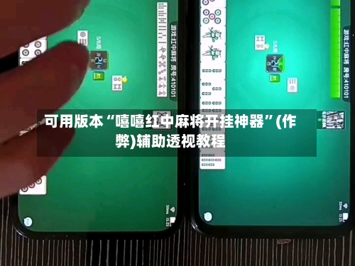 可用版本“嘻嘻红中麻将开挂神器	”(作弊)辅助透视教程-第2张图片
