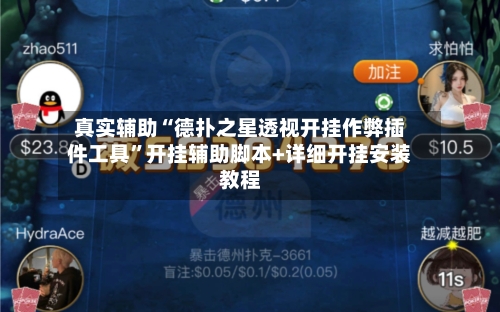 真实辅助“德扑之星透视开挂作弊插件工具	”开挂辅助脚本+详细开挂安装教程-第2张图片